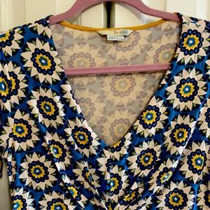 Boden 3/4 sleeve classic dress 10P